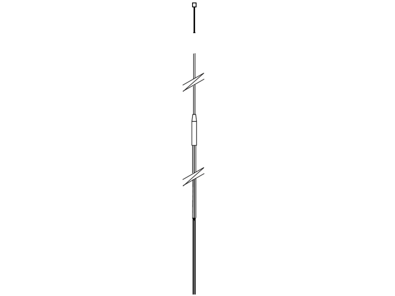 Brzdové lanko Thule Chariot CX